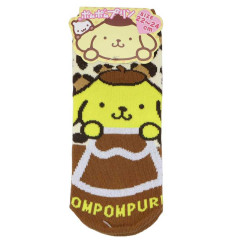 Japan Sanrio Socks - Pompompurin : Leopard