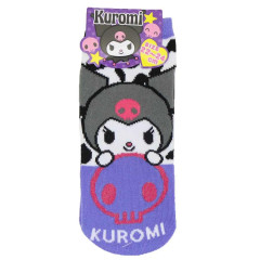 Japan Sanrio Socks - Kuromi : Leopard