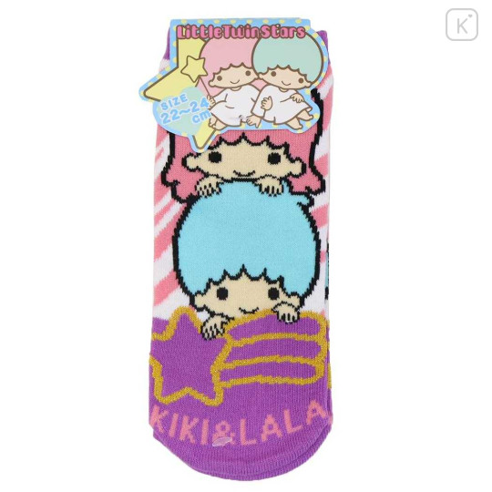 Japan Sanrio Socks - Little Twin Stars : Zebra - 1