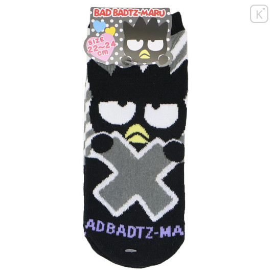 Japan Sanrio Socks - Badtz-maru : Zebra - 1
