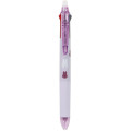 Japan Miffy FriXion Ball 3 Slim Color Multi Erasable Gel Pen - Face Purple - 1