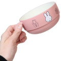Japan Miffy Stacking Soup Cup - Miffy : Flower Bloom Pink - 2
