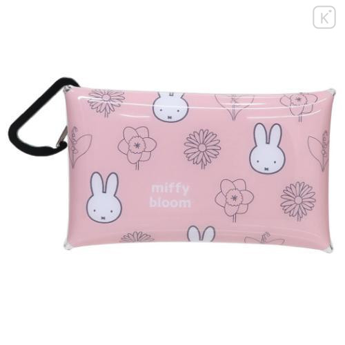 Japan Miffy Clear Multi Case (S) - Miffy : Flower Bloom Pink - 1
