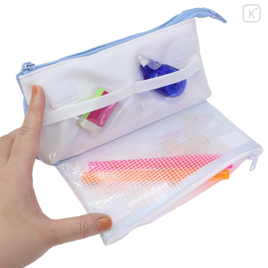 Japan Peanuts Flap Pen Pouch Pencil Case - Snoopy : Yum Yum Diner - 3