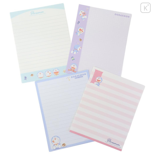 Japan Doraemon Volume Up Letter Envelope Set - Doraemon : Anywhere Door Happy - 2