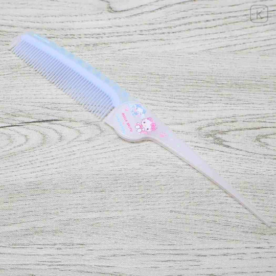 Japan Sanrio Folding Comb - Cinnamoroll & Hello Kitty : Cat Performance - 2