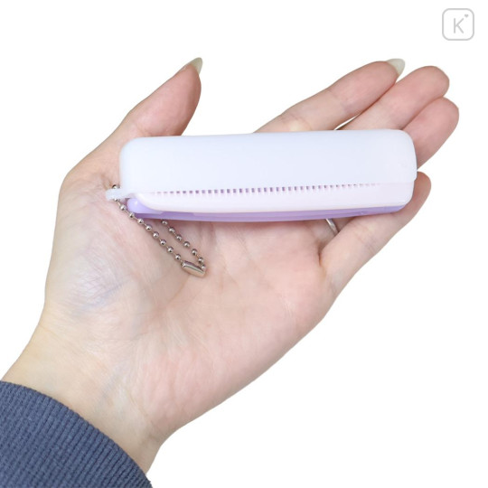 Japan Sanrio Folding Brush & Comb - Kuromi & My Melody : Cat Performance - 2