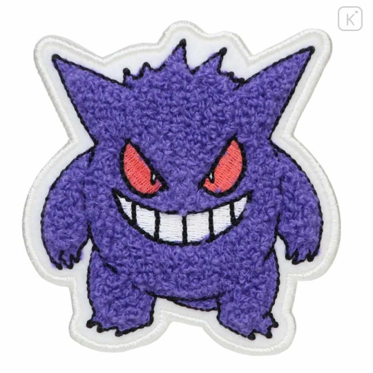 Japan Pokemon Embroidered Patch Badge - Gengar - 1