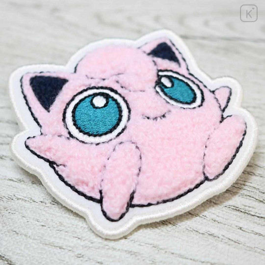Japan Pokemon Embroidered Patch - Jigglypuff - 2