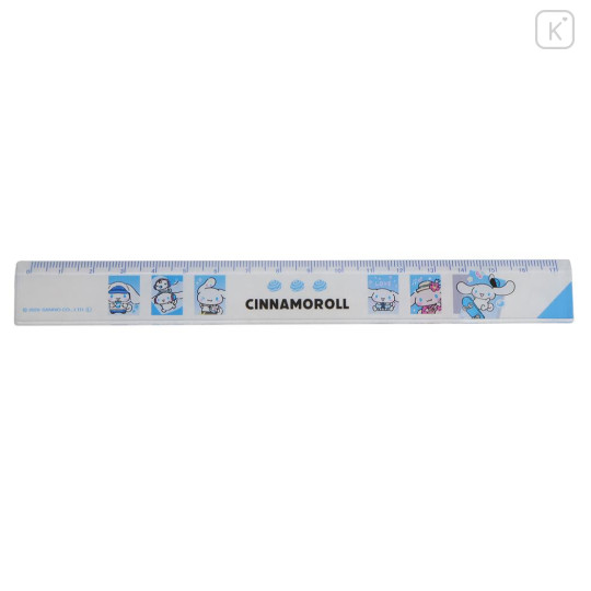Japan Sanrio 17cm Ruler - Cinnamoroll : Pose Selfie - 1