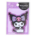 Japan Sanrio Hologram Magnet - Kuromi : Leopard - 1