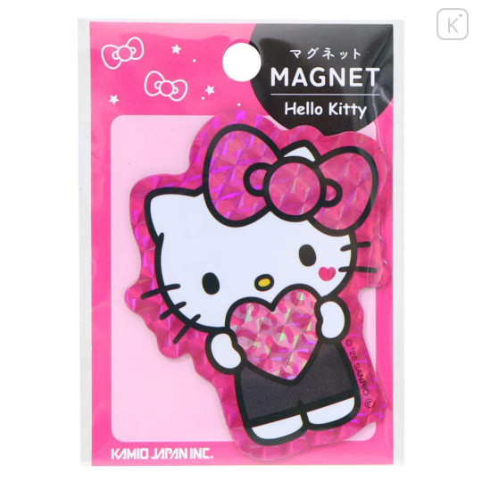 Japan Sanrio Hologram Magnet - Hello Kitty : Leopard - 1