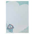 Japan Sanrio A6 Notepad - Hangyodon & Hello Kitty : Pose Selfie - 5