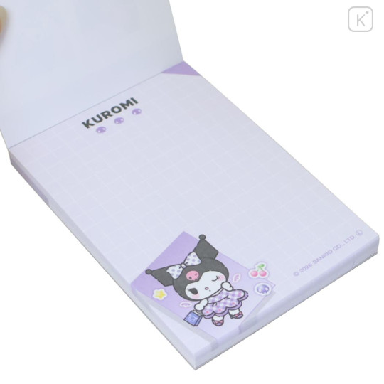 Japan Sanrio Mini Notepad - Kuromi : Pose Selfie - 2