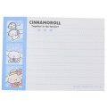 Japan Sanrio Mini Notepad - Cinnamoroll : Pose Selfie - 3