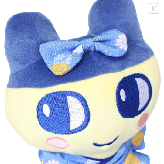 Japan Tamagotchi Plush Toy - Mametchi Kimono Blue - 3