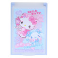 Japan Sanrio Folding Mirror - Cinnamoroll & Hello Kitty : Cat Performance - 1