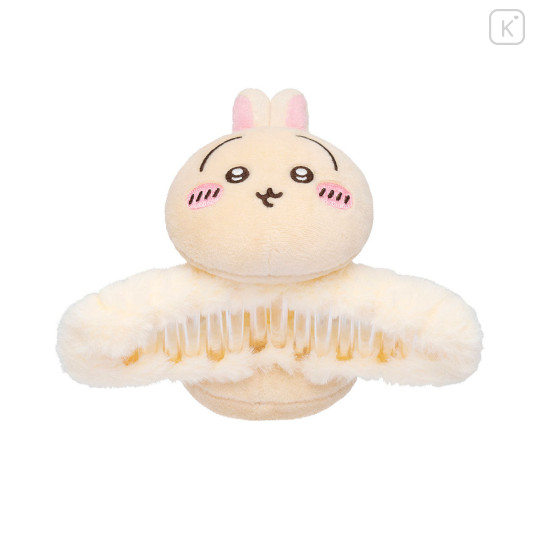 Japan Chiikawa Mascot Hair Claw Clip - Usagi : Fluffy - 5