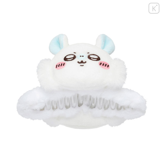 Japan Chiikawa Mascot Hair Claw Clip - Momonga : Fluffy - 5