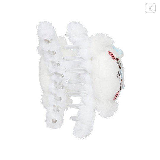 Japan Chiikawa Mascot Hair Claw Clip - Momonga : Fluffy - 6