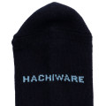 Japan Chiikawa Crew Socks - Hachiware : Peace Black Blue - 7