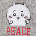 Japan Chiikawa Crew Socks - Chiikawa : Peace Grey Pink - 4