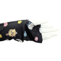 Japan Chiikawa Arm Cover - Chiikawa & Hachiware & Usagi : Black Colorful Dance - 3