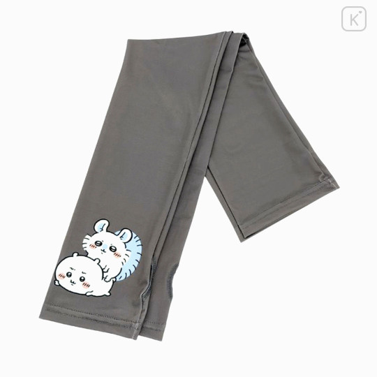 Japan Chiikawa Arm Cover - Chiikawa & Momonga : Grey Bully - 1
