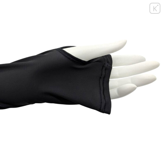 Japan Chiikawa Arm Cover - Chiikawa & Hachiware & Usagi : Black Chubby - 3