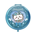 Japan Chiikawa 2-sided Compact Mirror - Hachiware : Super Magical Chiikawa Blue - 1