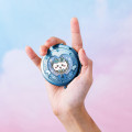 Japan Chiikawa 2-sided Compact Mirror - Hachiware : Super Magical Chiikawa Blue - 2