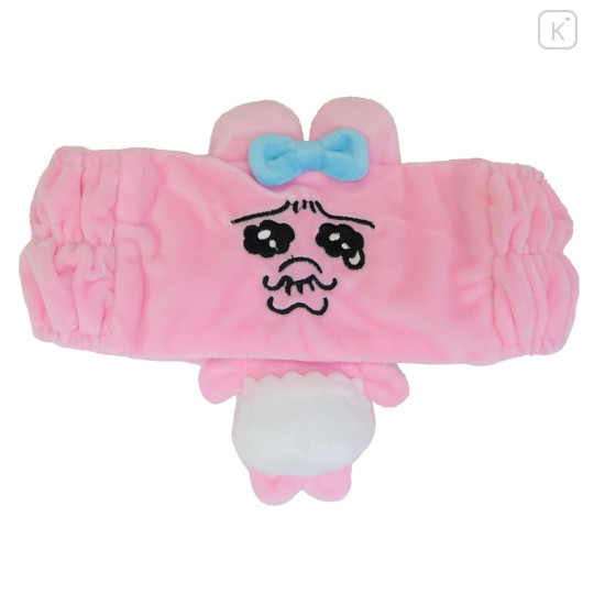 Japan Panchu Rabbit Mascot Spa Headband - Sad - 1