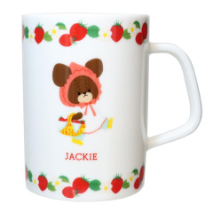Japan The Bear's School Porcelain Mug - Strawberry