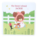Japan The Bear's School Water Absorbing Coaster - Strawberry - 1