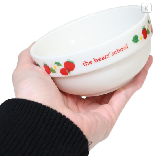 Japan The Bear's School Porcelain Small Bowl - Strawberry - 2
