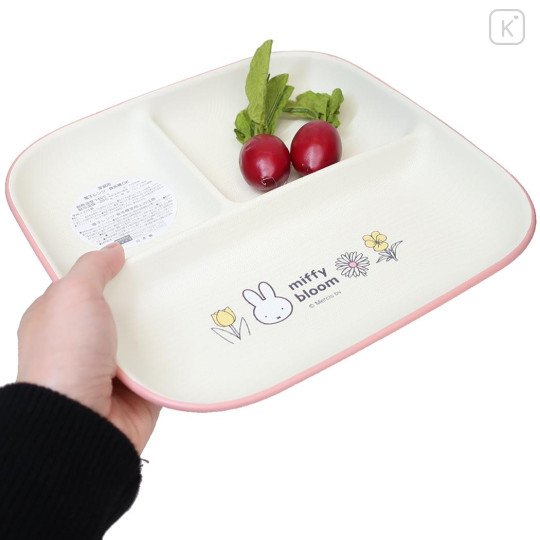 Japan Miffy Divided Plate - Miffy : Flower Bloom - 2