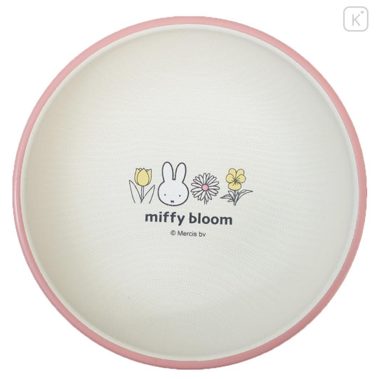 Japan Miffy Melamine Plate 15cm - Miffy : Flower Bloom - 1