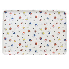 Japan Miffy Melamine Tray (M) - Miffy : Dance With Friends