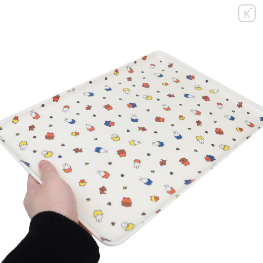 Japan Miffy Melamine Tray (M) - Miffy : Dance With Friends - 2