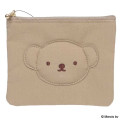 Japan Miffy Flat Mini Pouch - Boris : Bruna Basic Wrappen Cappuccino - 1