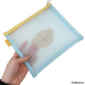 Japan Miffy A5 Flat Pouch - Boris : Bruna Bicolor Mesh - 2