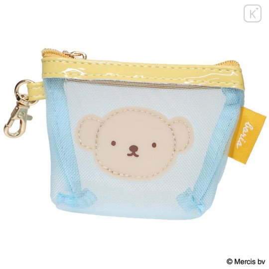 Japan Miffy Triangular Mini Pouch - Boris : Bruna Bicolor Mesh - 1