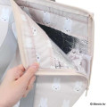 Japan Miffy Insulated Cooler Shopping Bag - Miffy : Cool Face Beige Grey - 4