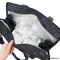 Japan Miffy Insulated Cooler Shopping Bag - Miffy : Cool Face Ghost Black - 3