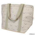 Japan Miffy Insulated Cooler Shopping Bag - Miffy : Cool Face Beige Brown - 2