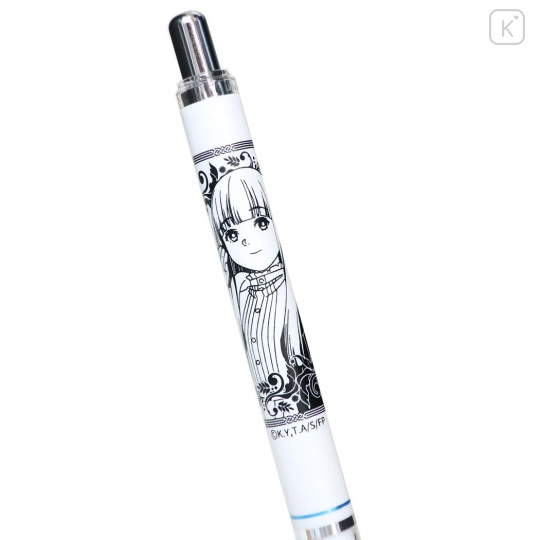 Japan Frieren Beyond Journey's End DelGuard Mechanical Pencil - Fern B&W - 2