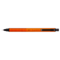 Japan Uni Kuru Toga Metal Mechanical Pencil - 0.5mm Sunrise Orange - 3