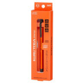 Japan Uni Kuru Toga Metal Mechanical Pencil - 0.5mm Sunrise Orange - 4
