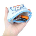 Japan Doraemon Triangular Mini Pouch - Doraemon : Happy - 3