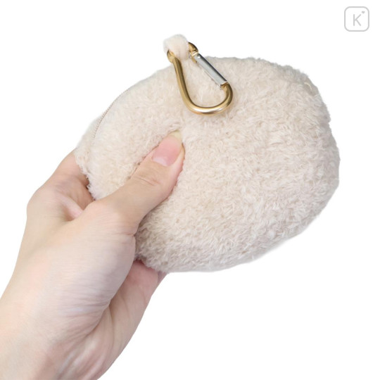 Japan San-X Face-shaped Pouch with Carabiner - Ishiyowa-chan - 2